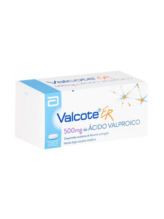 VALCOTE ER  500mg X 50 COM. REC. LIB. PROL