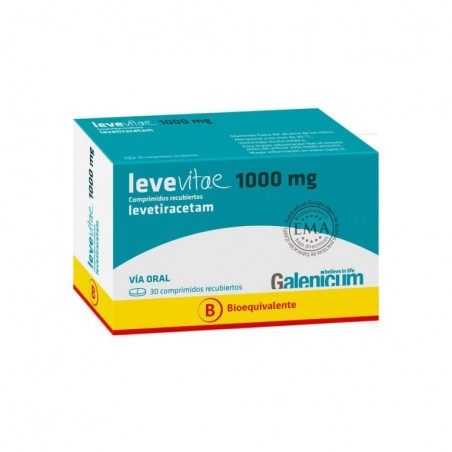 LEVEVITAE 1000 MG X 30 COMP REC