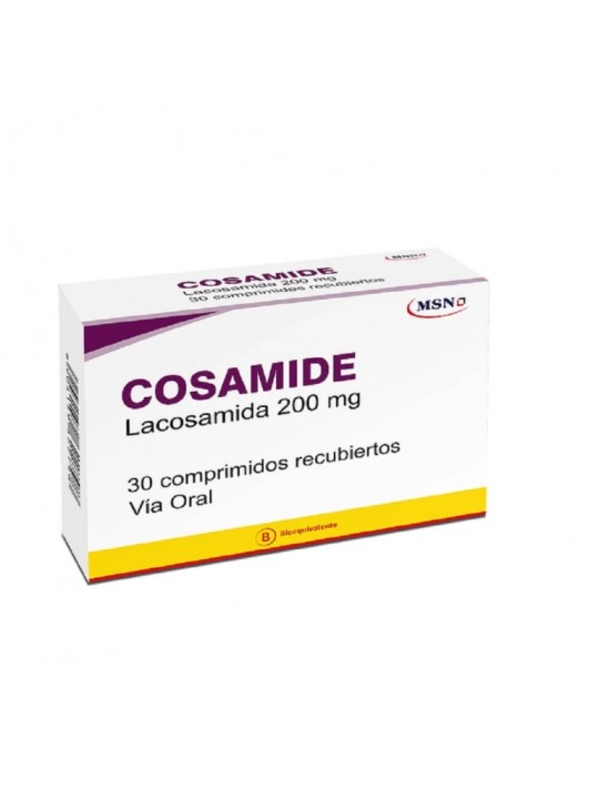 COSAMIDE 200 MG X 30 COM REC