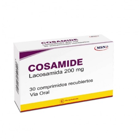 COSAMIDE 200 MG X 30 COM REC