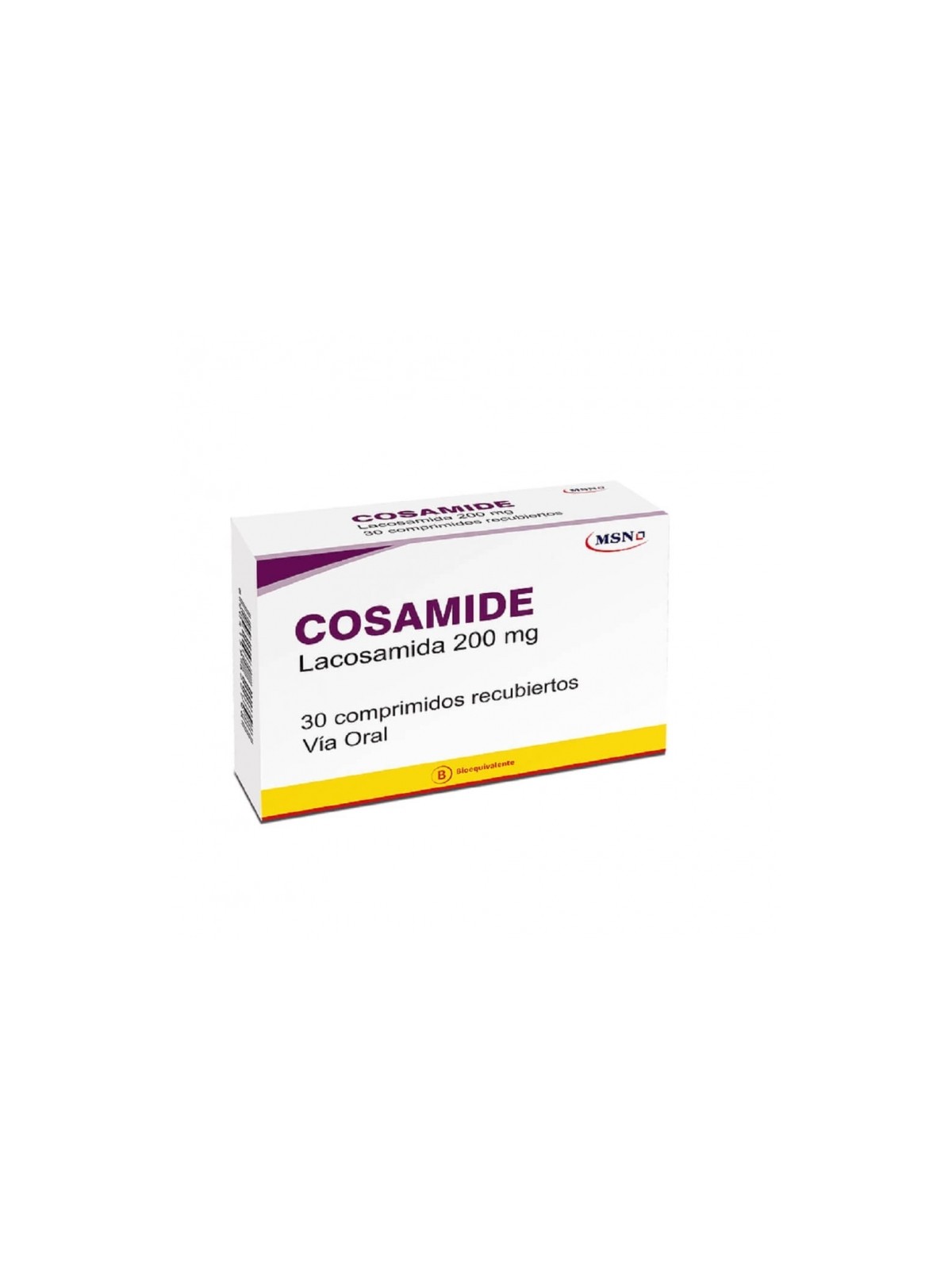 COSAMIDE 200 MG X 30 COM REC