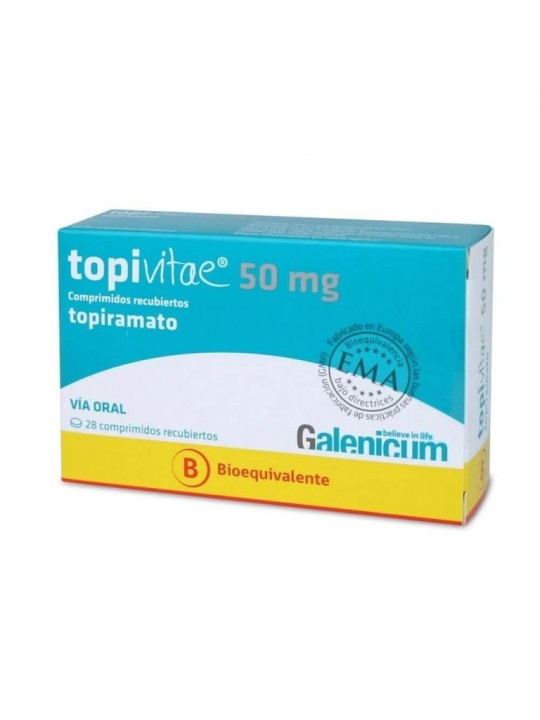 TOPIVITAE 50mg X 28 COM