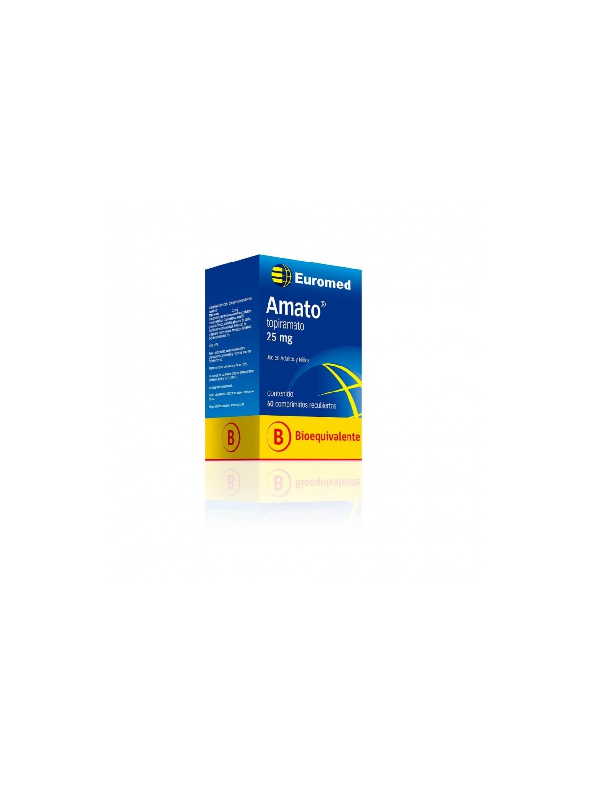 AMATO 25mg X 60 COM