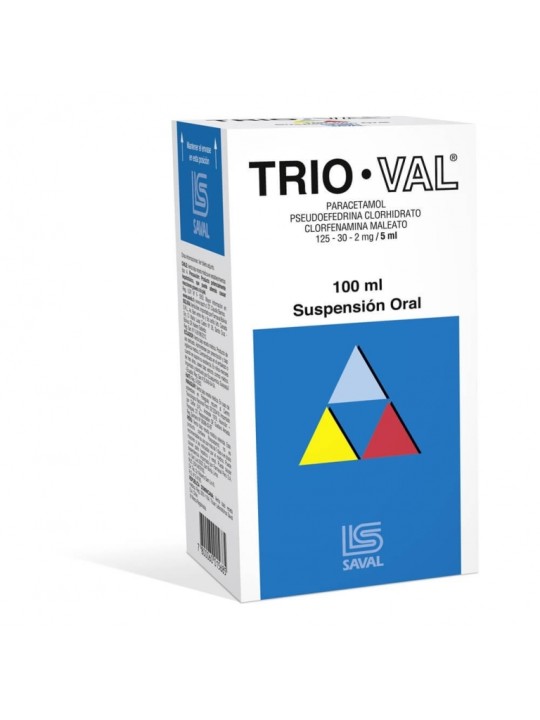 TRIO-VAL SUS.100ML.