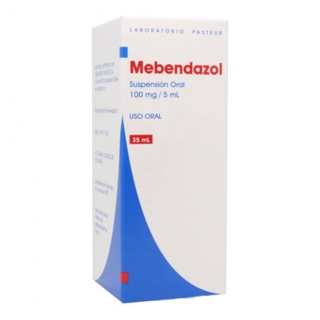 MEBENDAZOL 100 MG X 35 ML FN