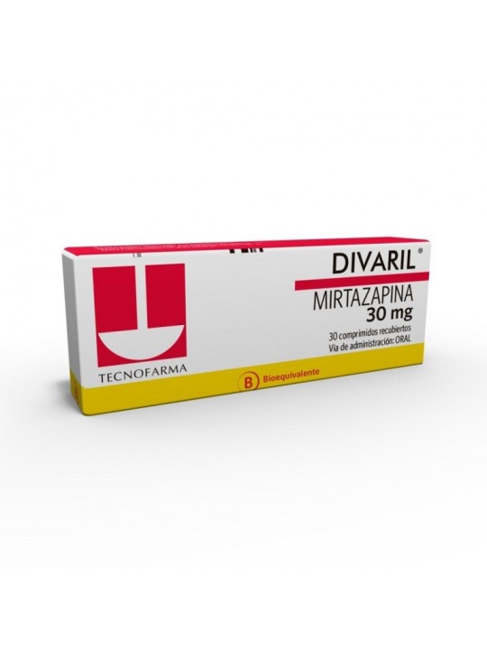 DIVARIL 30MG X 30 COM