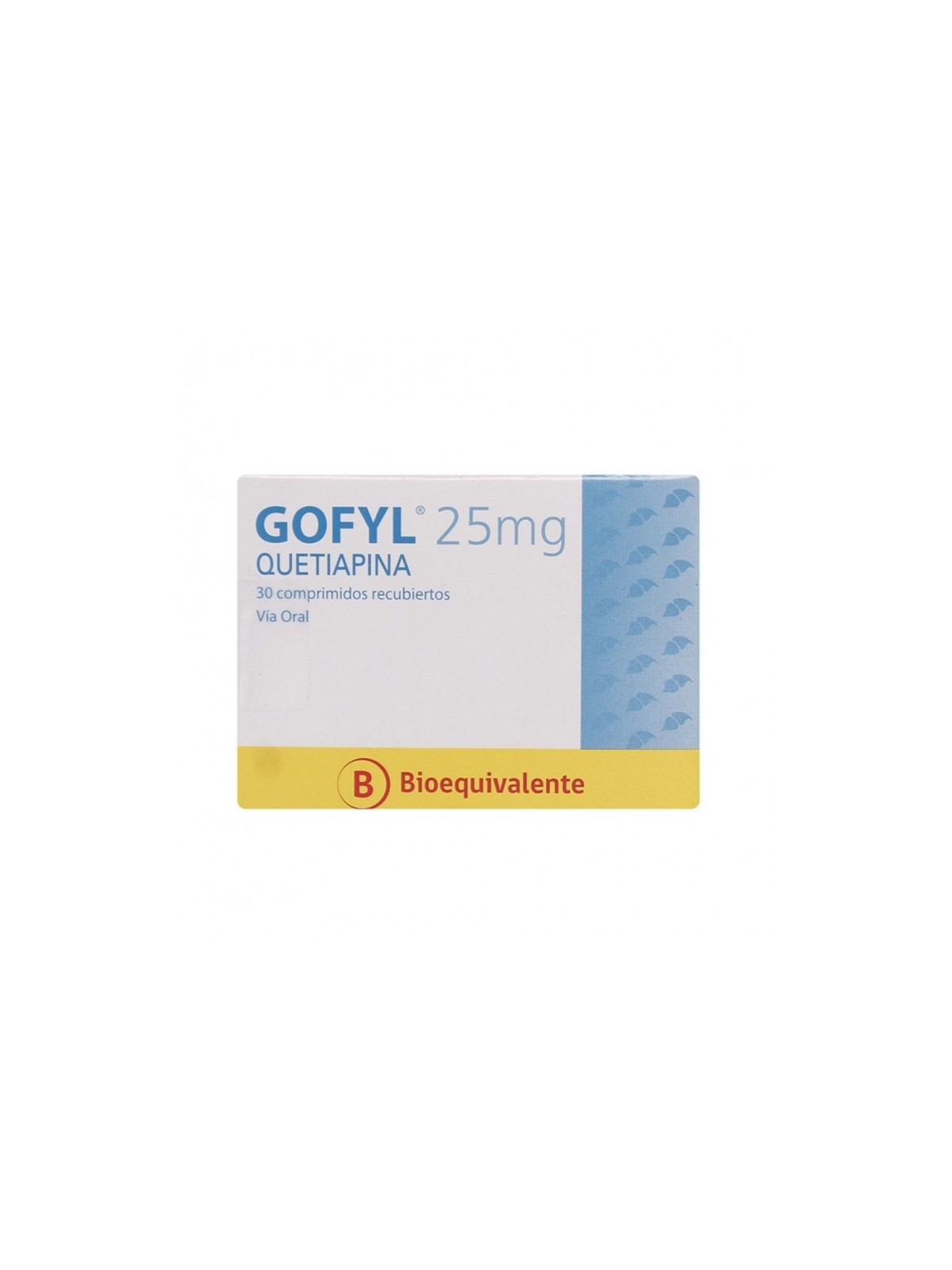 GOFYL 25MG X 30 COMP