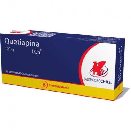 QUETIAPINA  100mg X 30COM REC