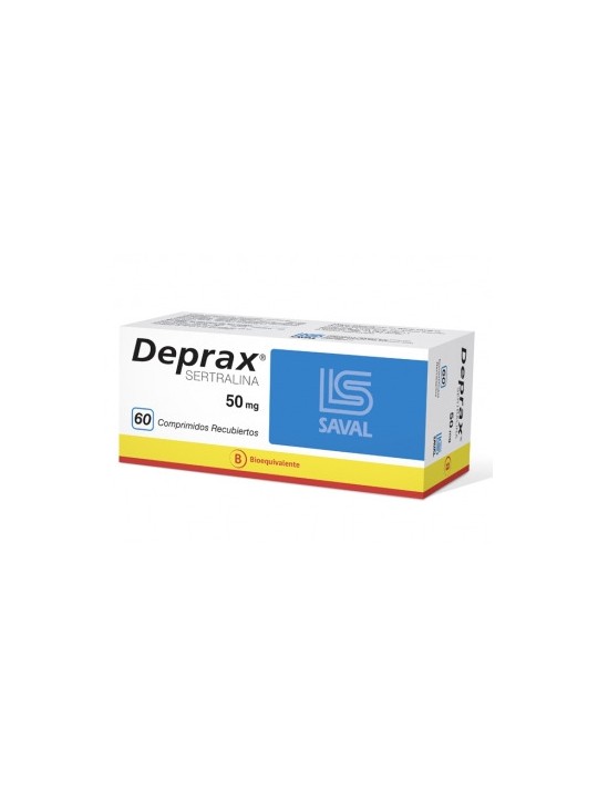 DEPRAX 50MG X 60 COM REC