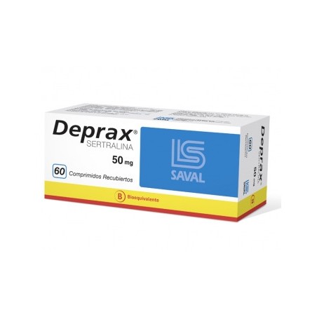 DEPRAX 50MG X 60 COM REC