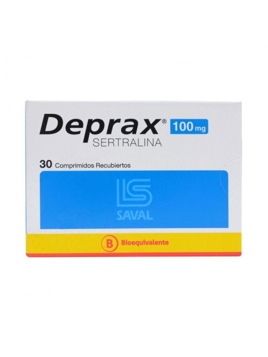 DEPRAX 100MG X 30 COM REC