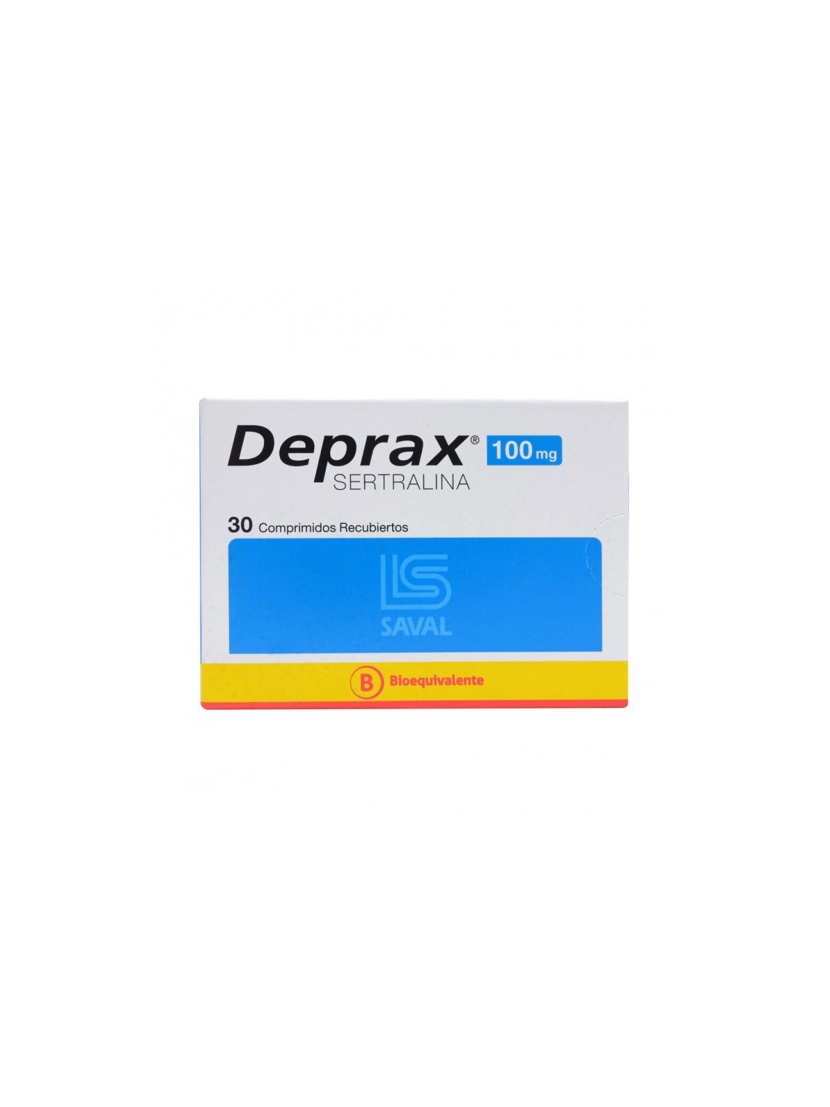 DEPRAX 100MG X 30 COM REC