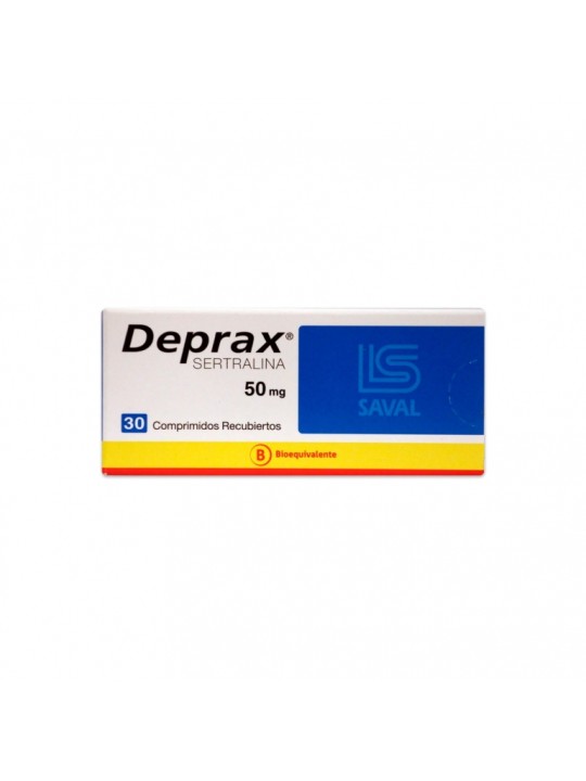 DEPRAX 50MG X 30 COM REC