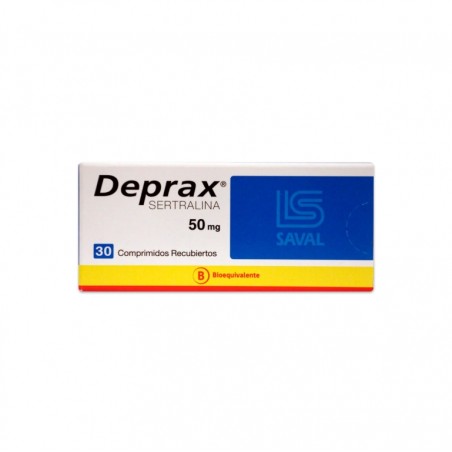 DEPRAX 50MG X 30 COM REC