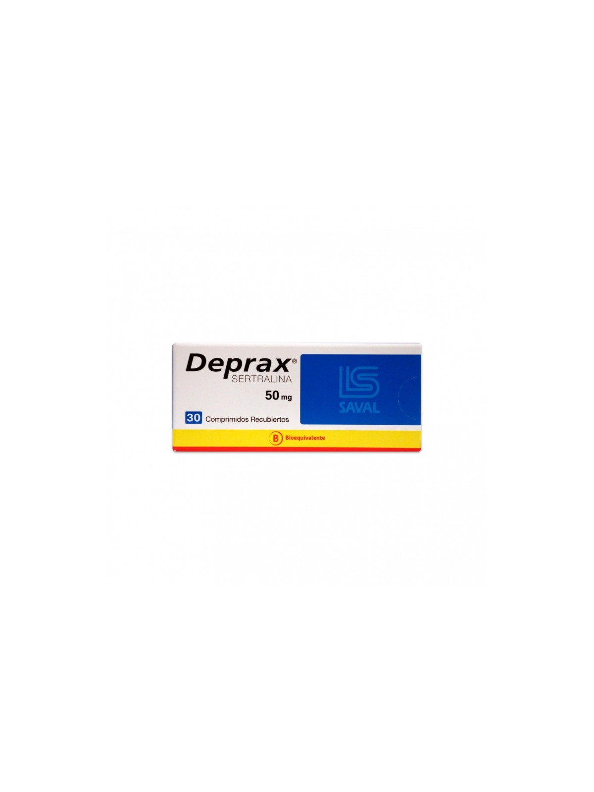 DEPRAX 50MG X 30 COM REC