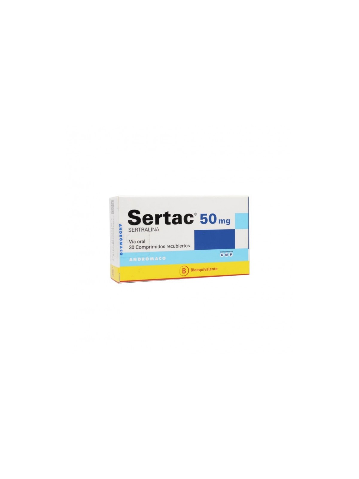 SERTAC 50MG X 30 COM REC