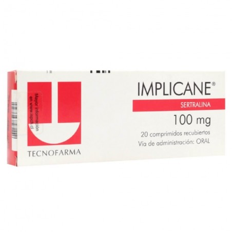 IMPLICANE 100MG X 20 COM REC