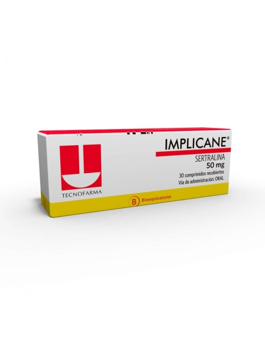 IMPLICANE 50MG X 30 COM REC