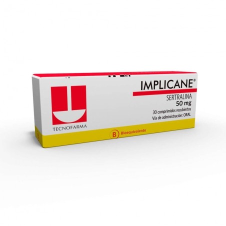 IMPLICANE 50MG X 30 COM REC