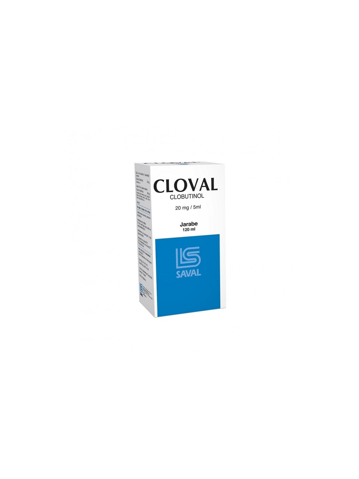 CLOVAL JBE.20MG/5ML.120ML