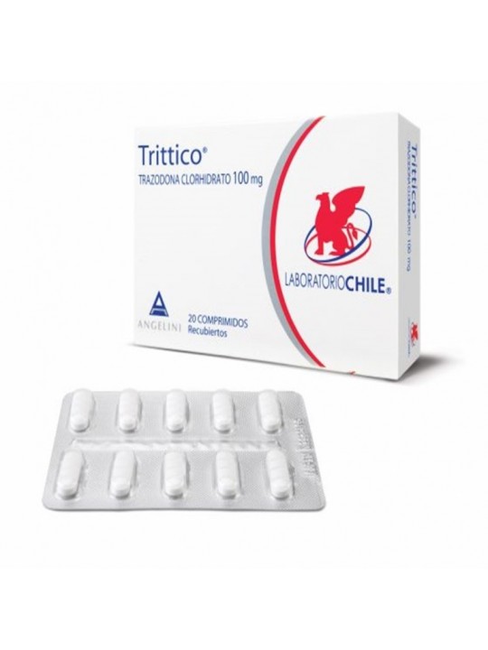 TRITTICO 100MG X 20 COM