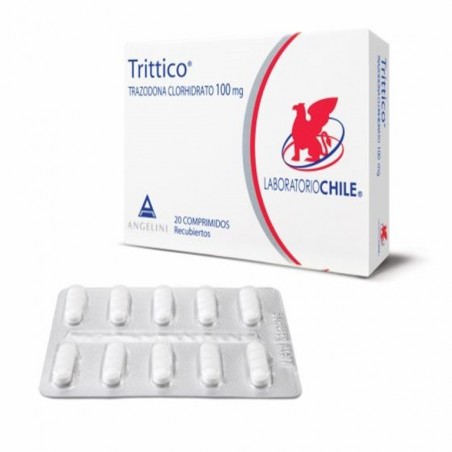 TRITTICO 100MG X 20 COM