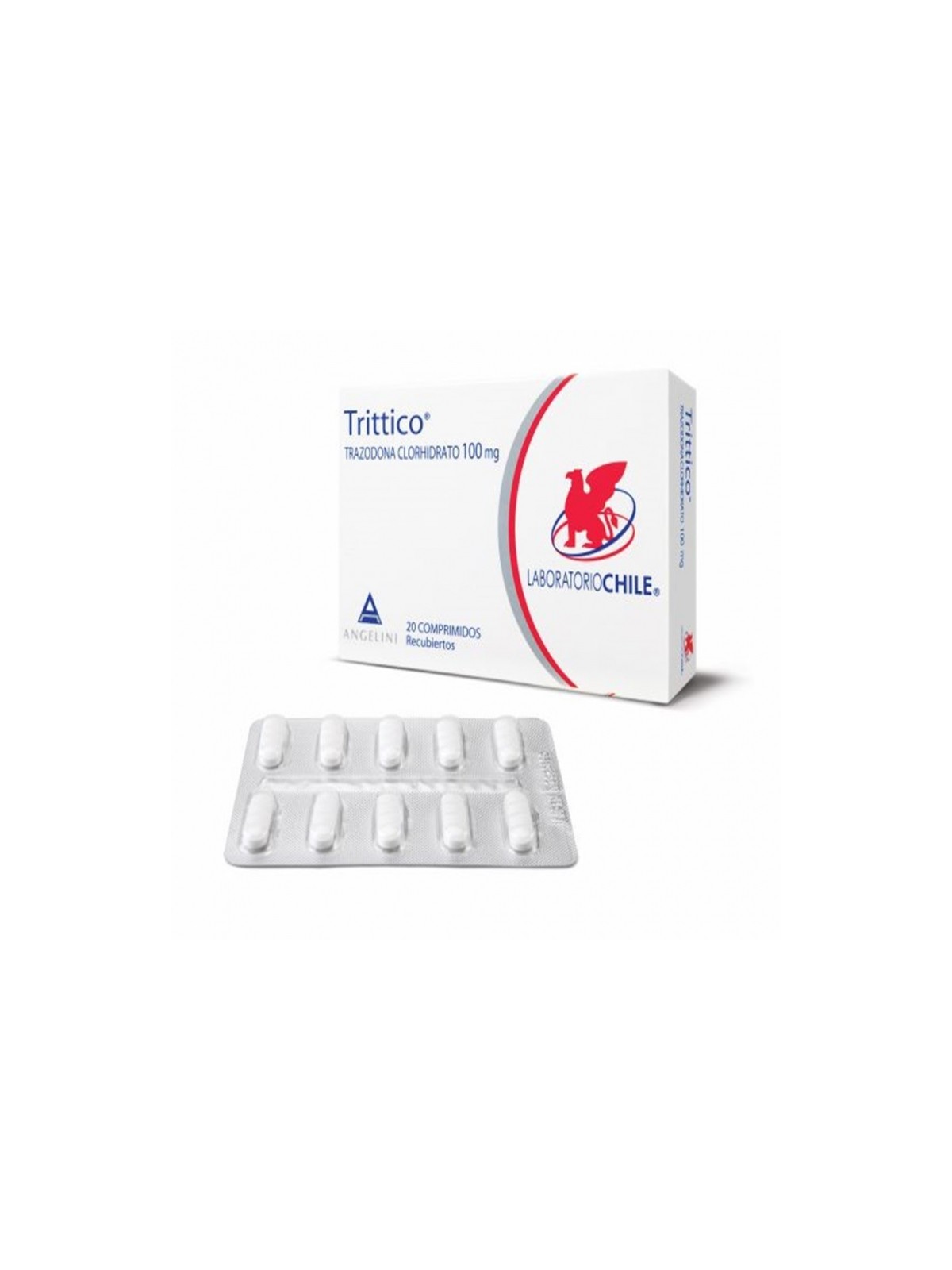 TRITTICO 100MG X 20 COM