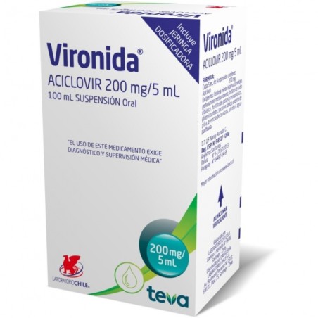 VIRONIDA 200MG/5MLX 100ML