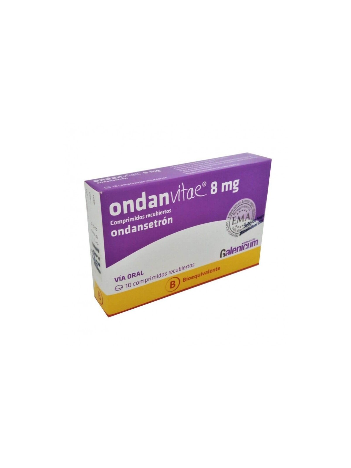 ONDANVITAE 8 mg X10 COMP