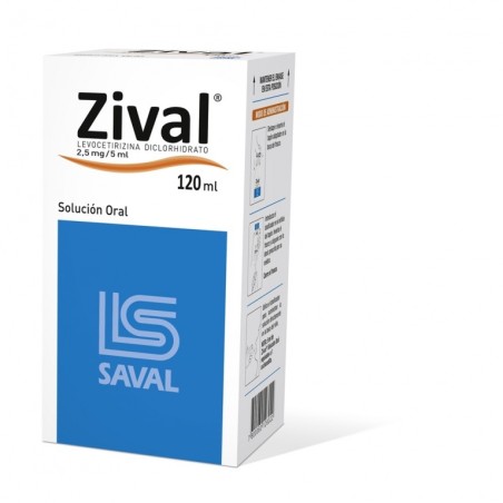 ZIVAL SOL.2,5MG/5M.120ML