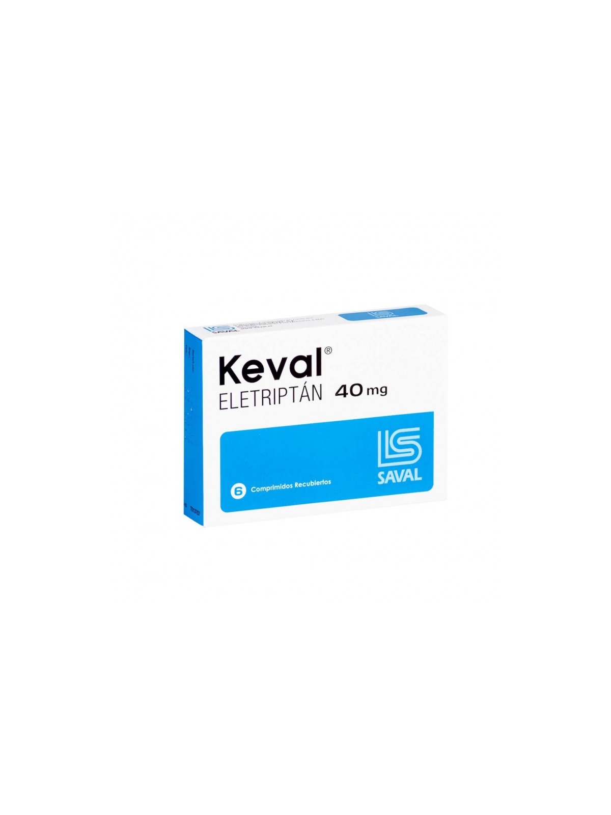 KEVAL 40mg X6COM.REC