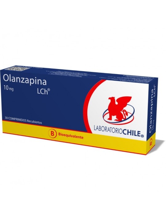 OLANZAPINA 10mg X 30COM REC