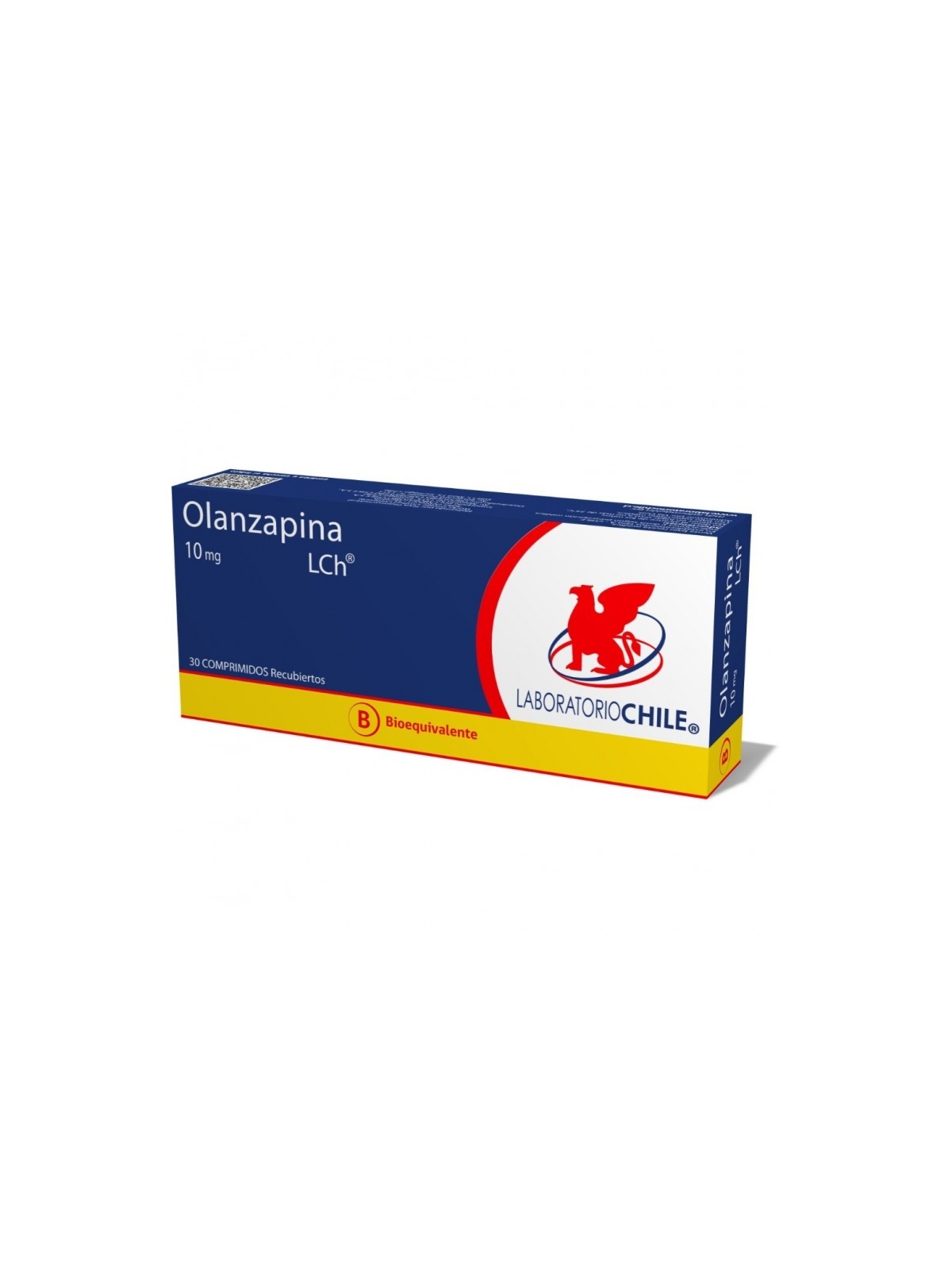 OLANZAPINA 10mg X 30COM REC