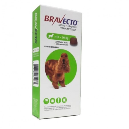 BRAVECTO PALAT PERRO 10-20 KG X 1 COMP