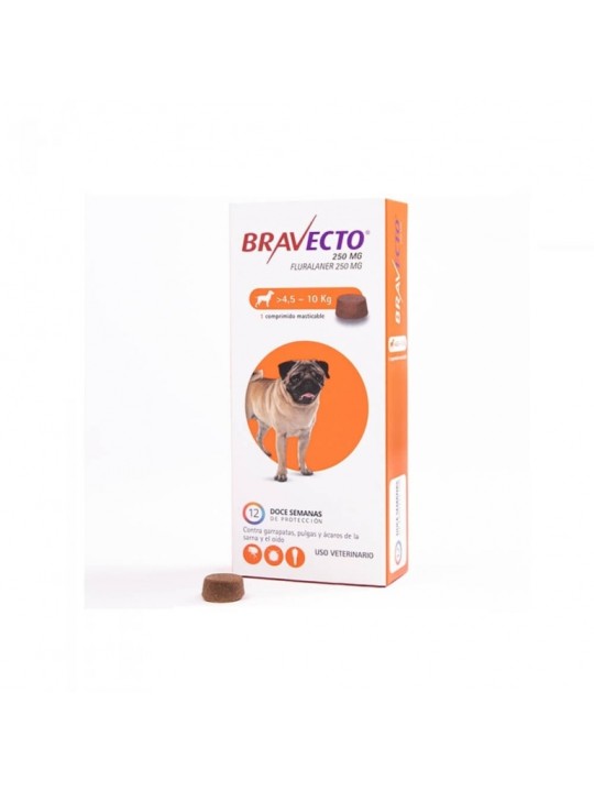 BRAVECTO PALAT PERRO 4.5-10 KG X 1 COMP