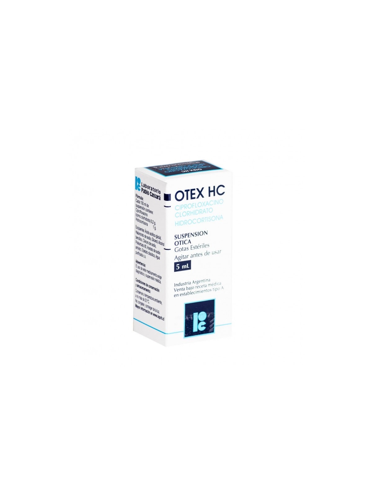 OTEX HC SOL.OTO.0,2% X5ML