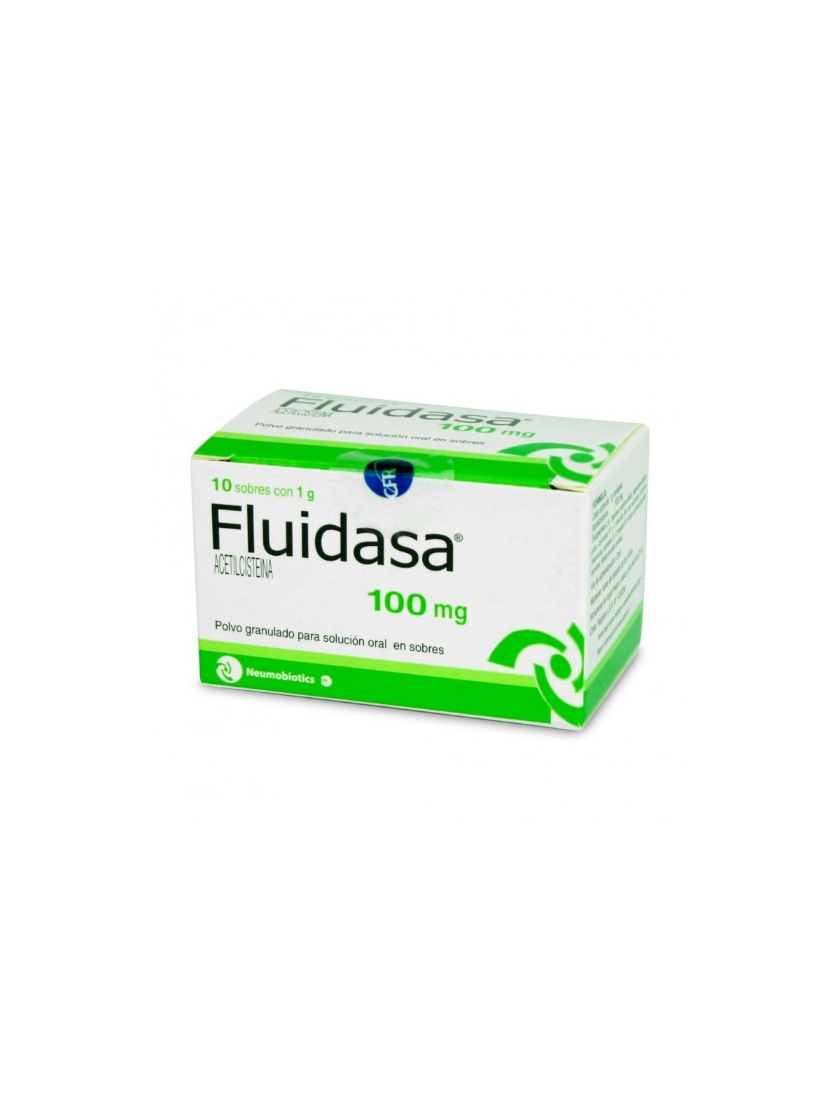 Fluidasa 100 mg X 10 Sob