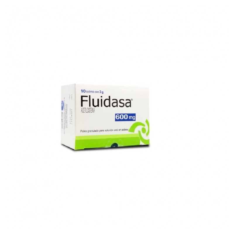 Fluidasa 600 mg X 10 Sob