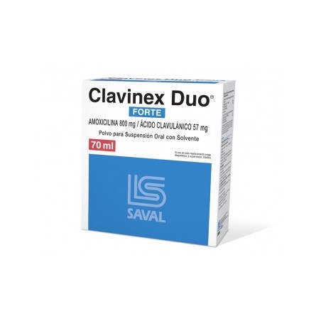 CLAVINEX DUO 400/57 X 70 ML