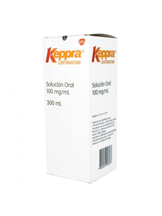 KEPPRA SOL ORAL 100 MG X 300 ML