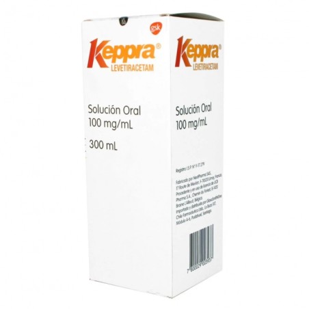 KEPPRA SOL ORAL 100 MG X 300 ML