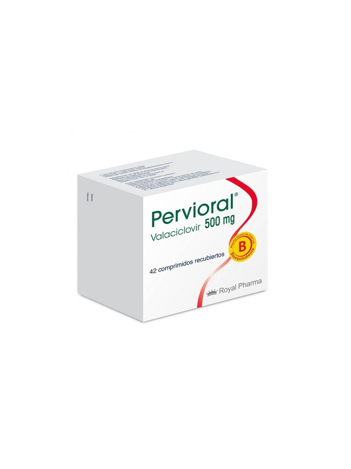 PERVIORAL 500mg X 42 COM