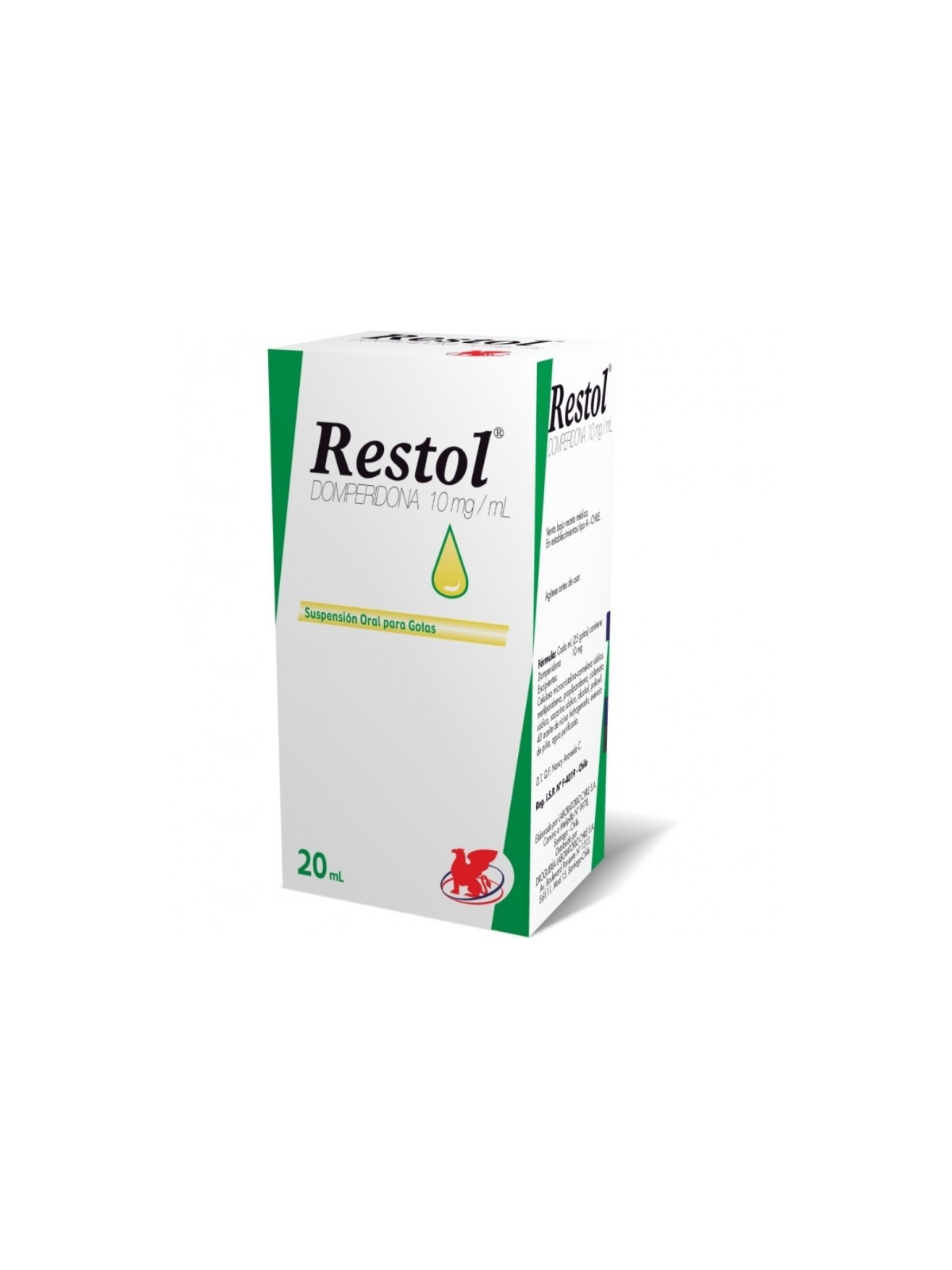 RESTOL 10mg/ML GTAS.X20ML