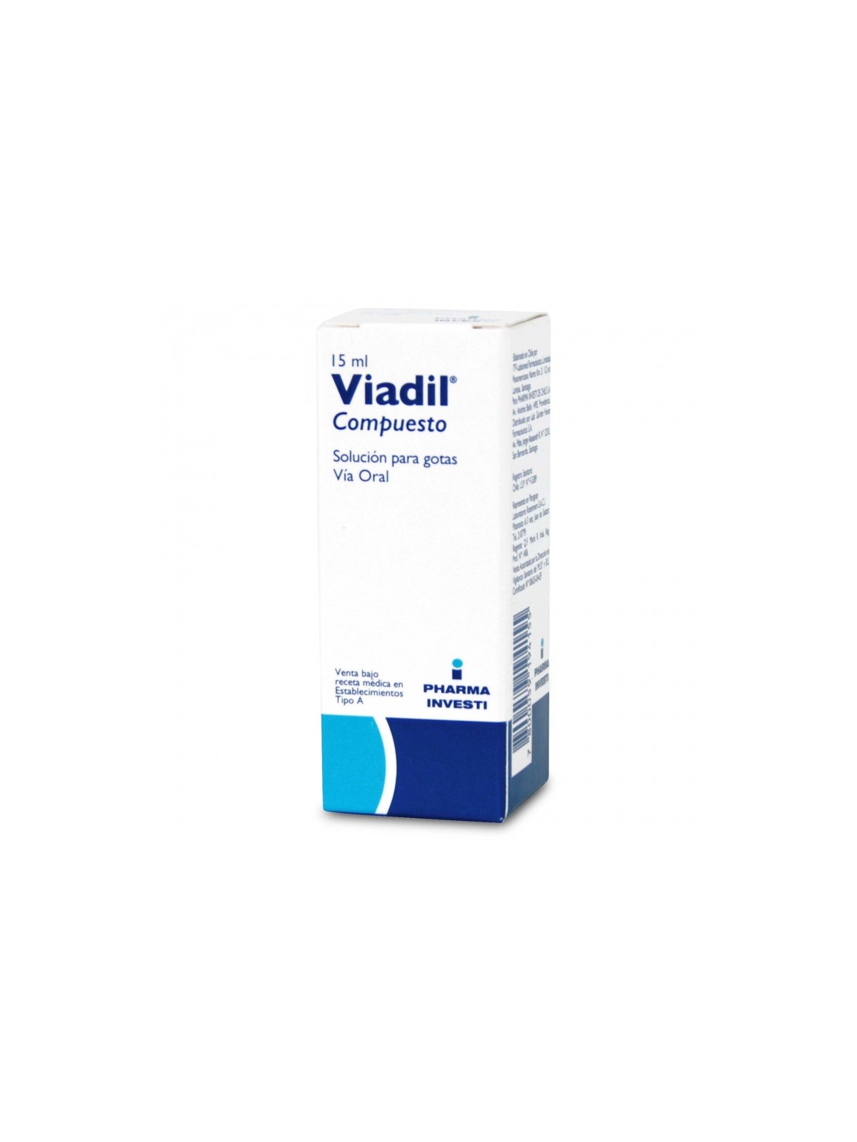 VIADIL CPTO.GTAS.X15ML