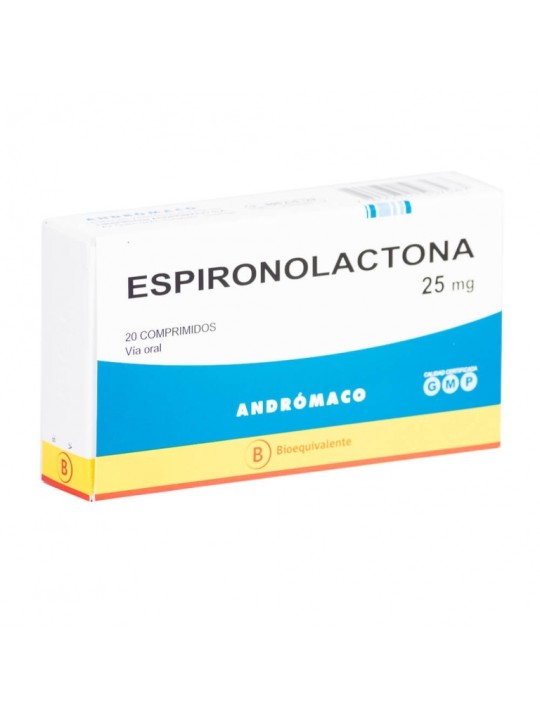 ESPIRONOLACTONA  25mg X20COM.