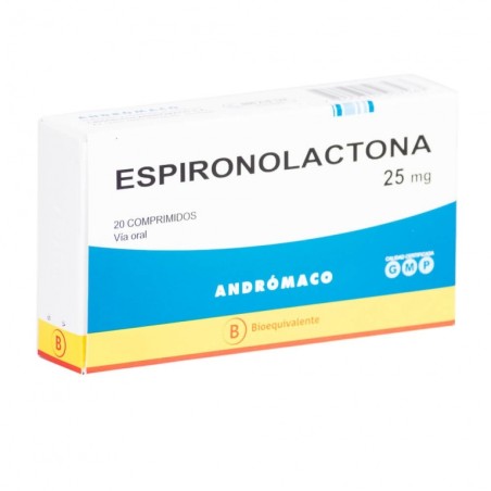 ESPIRONOLACTONA  25mg X20COM.