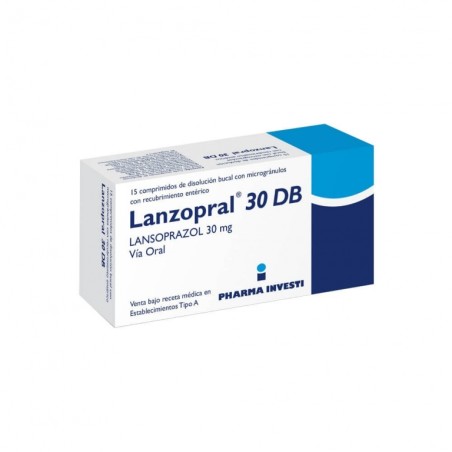 LANZOPRAL 30 MG DB  X 14 COM