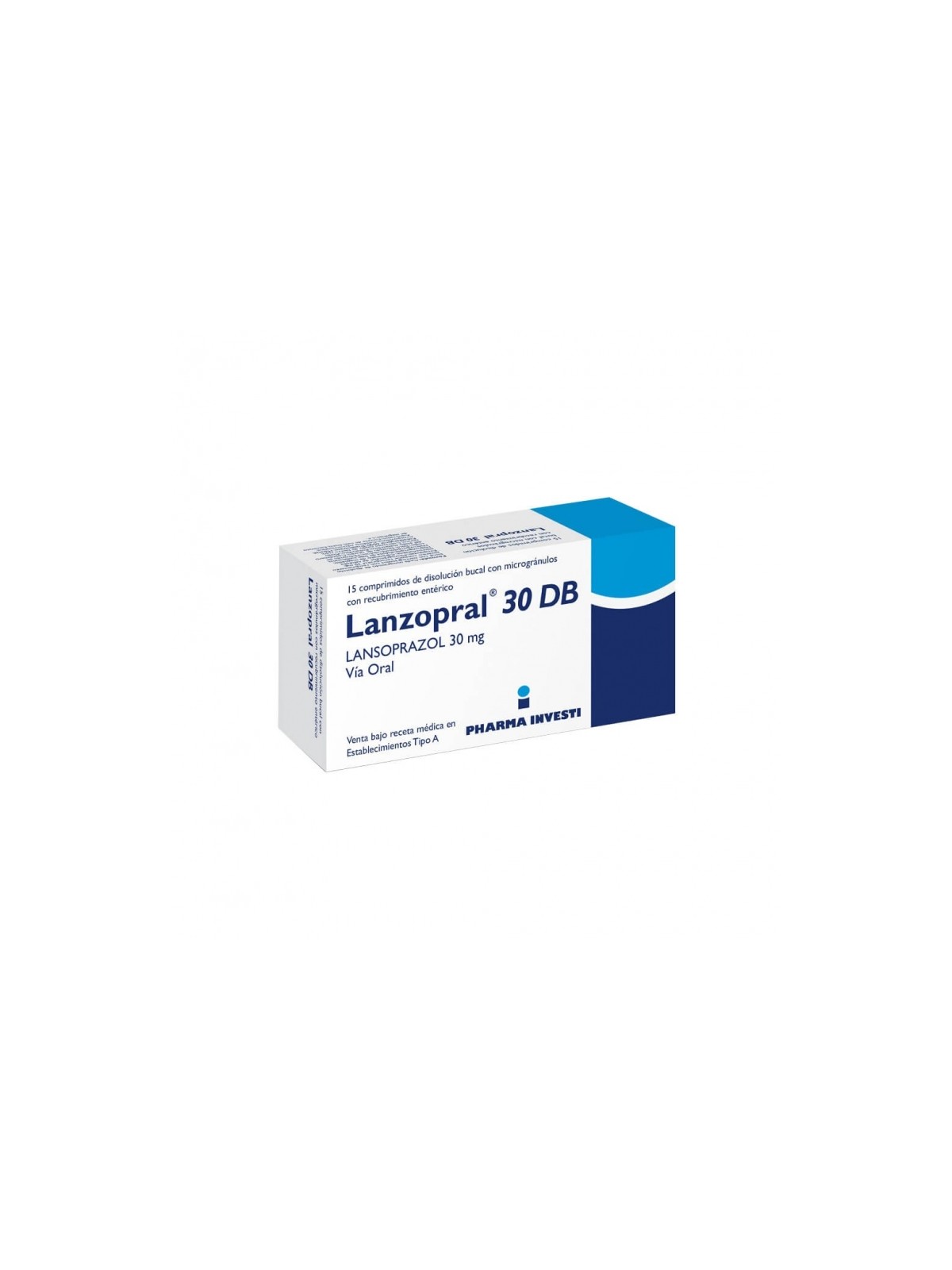 LANZOPRAL 30 MG DB  X 14 COM