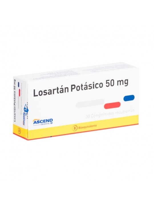 LOSARTAN  50mg X30COM.