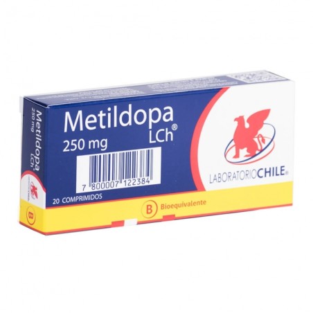 METILDOPA  250mg X20COM.